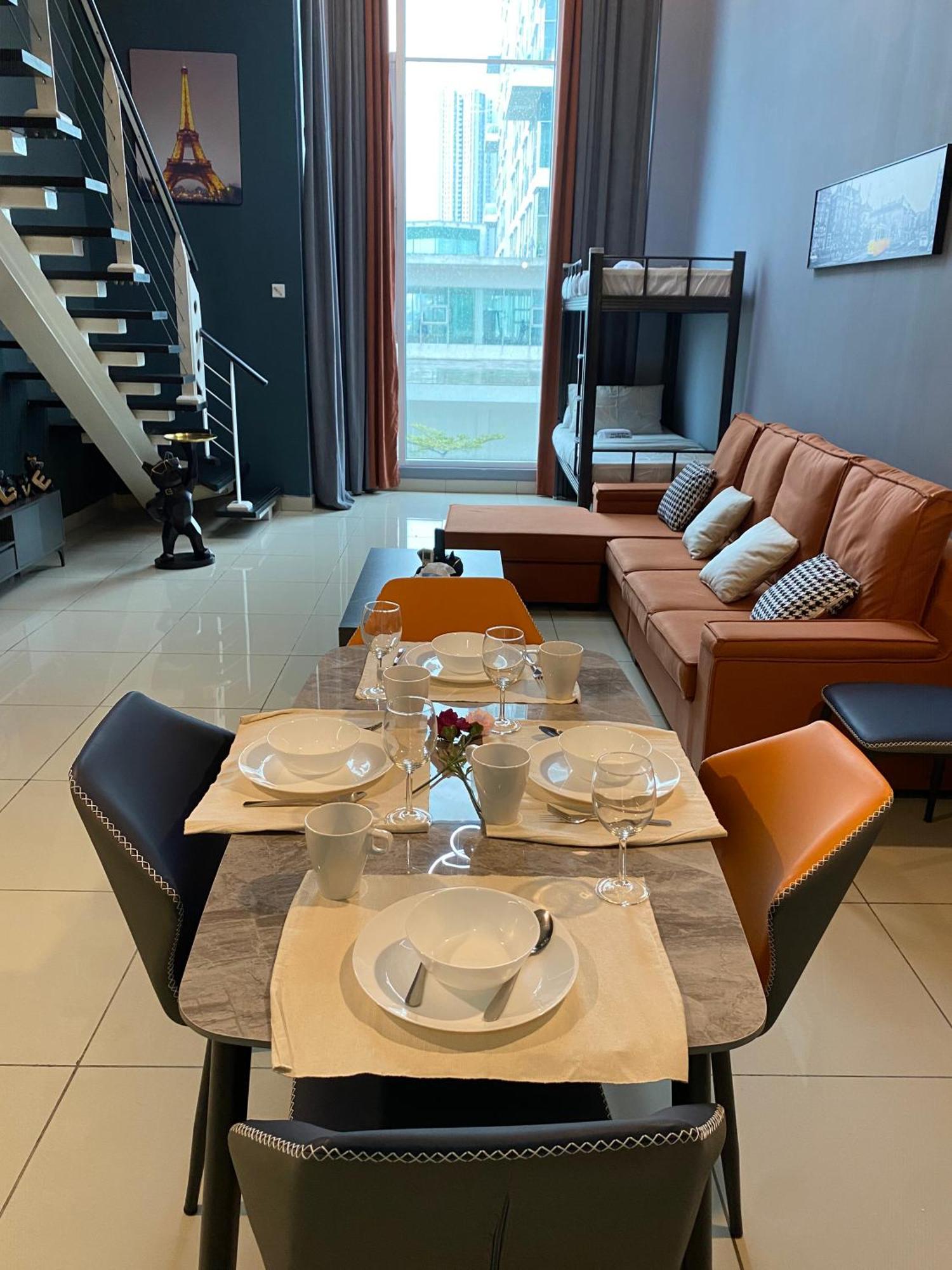 Apartment Lof Nr Midvalley Scot Garden 4tpax Kuala Lumpur